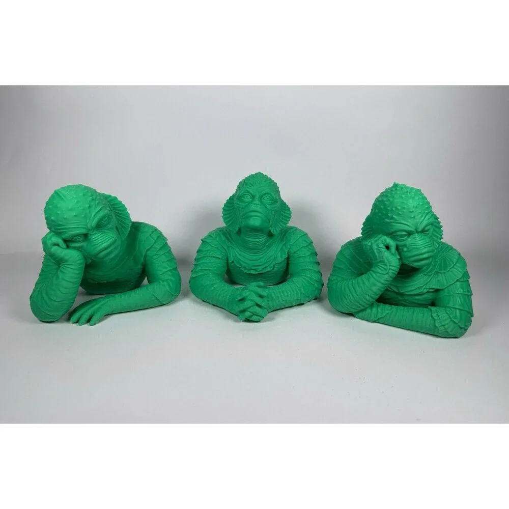 Creature From The Black Lagoon Toys Set of 3